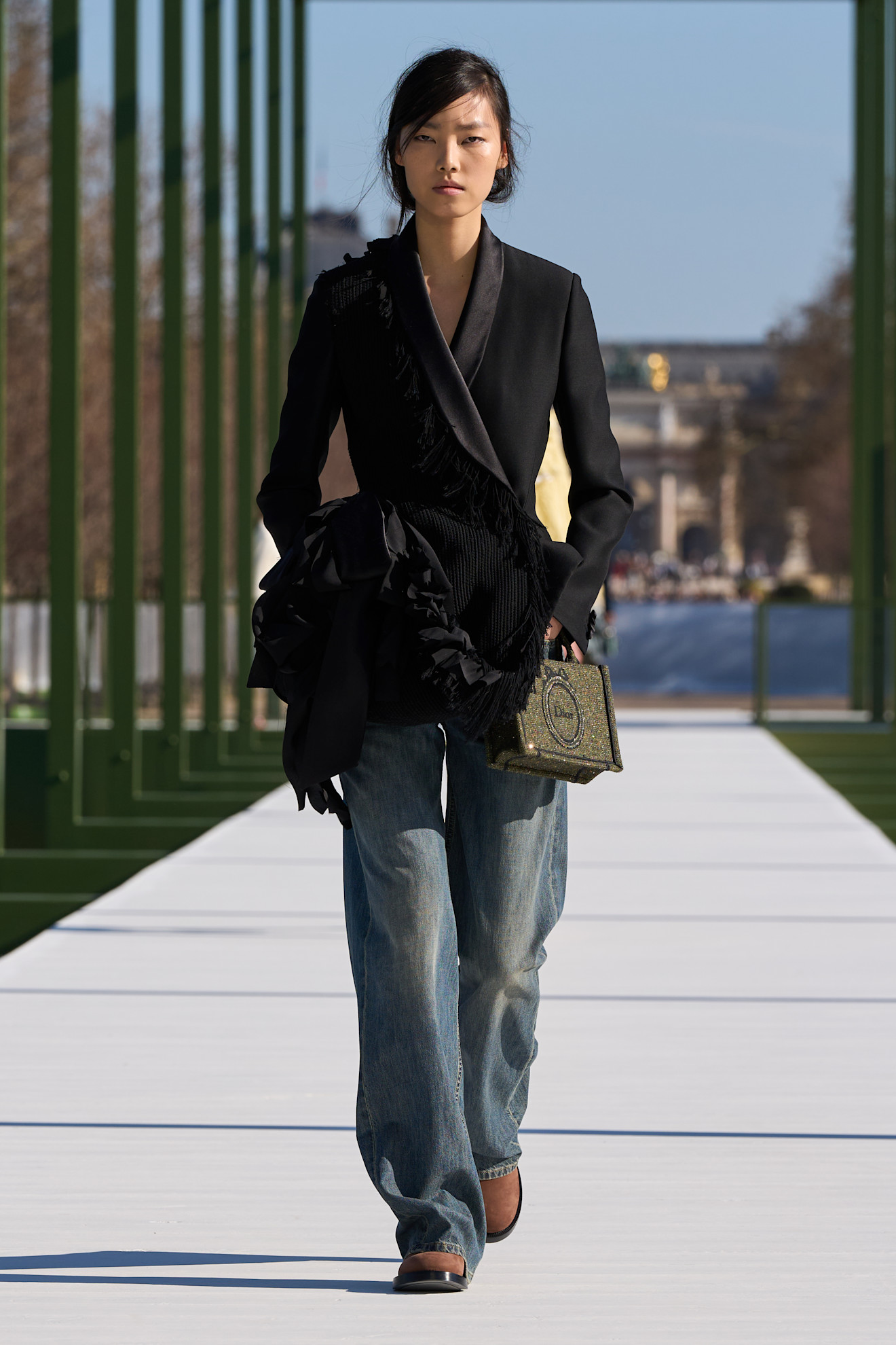 models on the Dior Fall 2026 runway at Paris Fashion Week