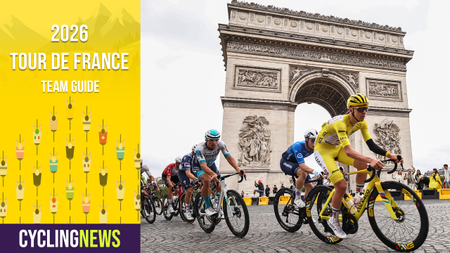 Guest and UAE Team Emirates - XRG team's Slovenian rider Tadej Pogacar wearing the overall leader's yellow jersey cycles with the pack of riders (peloton) past the Arc de Triomphe on Place Charles de Gaulle during the 21st and final stage of the 112th edition of the Tour de France cycling race, 132.3 km between Mantes-la-Ville and Paris' Champs-Elysees Avenue, on July 27, 2025. (Photo by Anne-Christine POUJOULAT / AFP)
