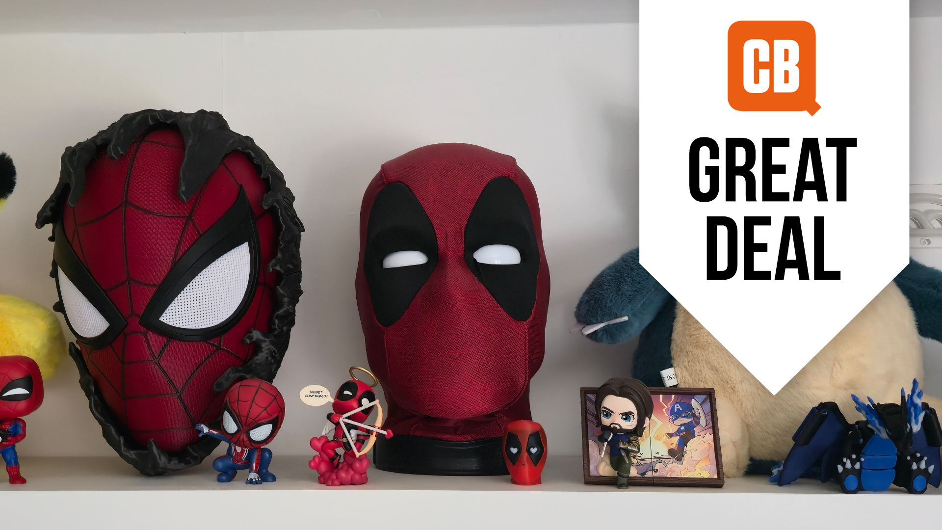 Hasbro's talking Deadpool head