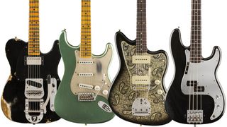 Fender Custom Shop Summer NAMM 2019 electric guitars and basses