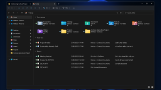 File Explorer with tabs in Windows 11 2022 update