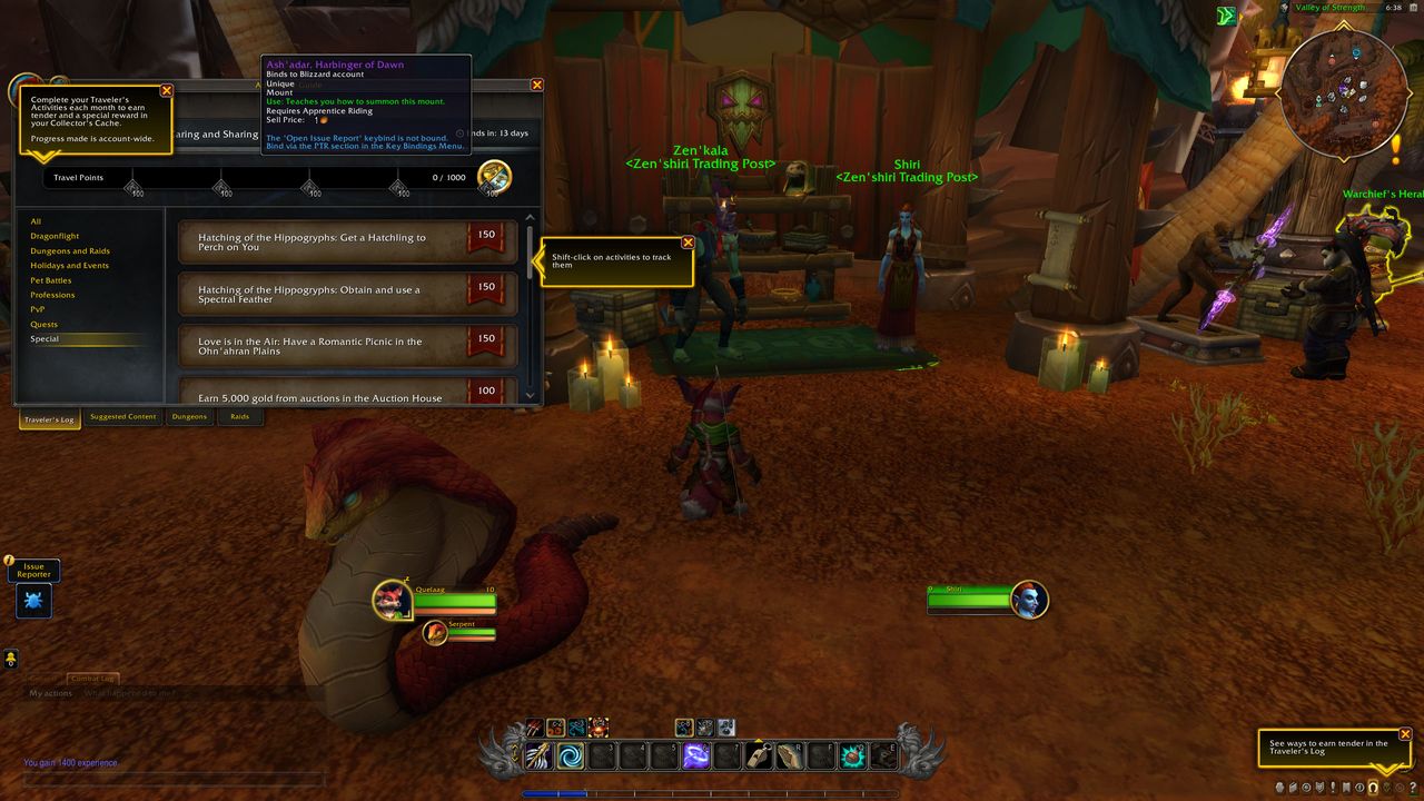 World of Warcraft Trading Post