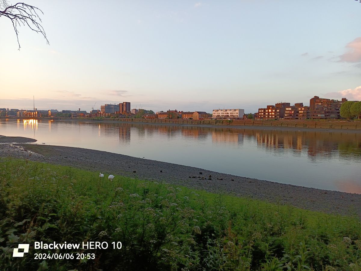A picture of the Thames river