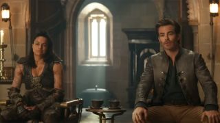 Chris Pine and Michelle Rodriguez in Dungeons & Dragons: Honor Among Thieves Trailer