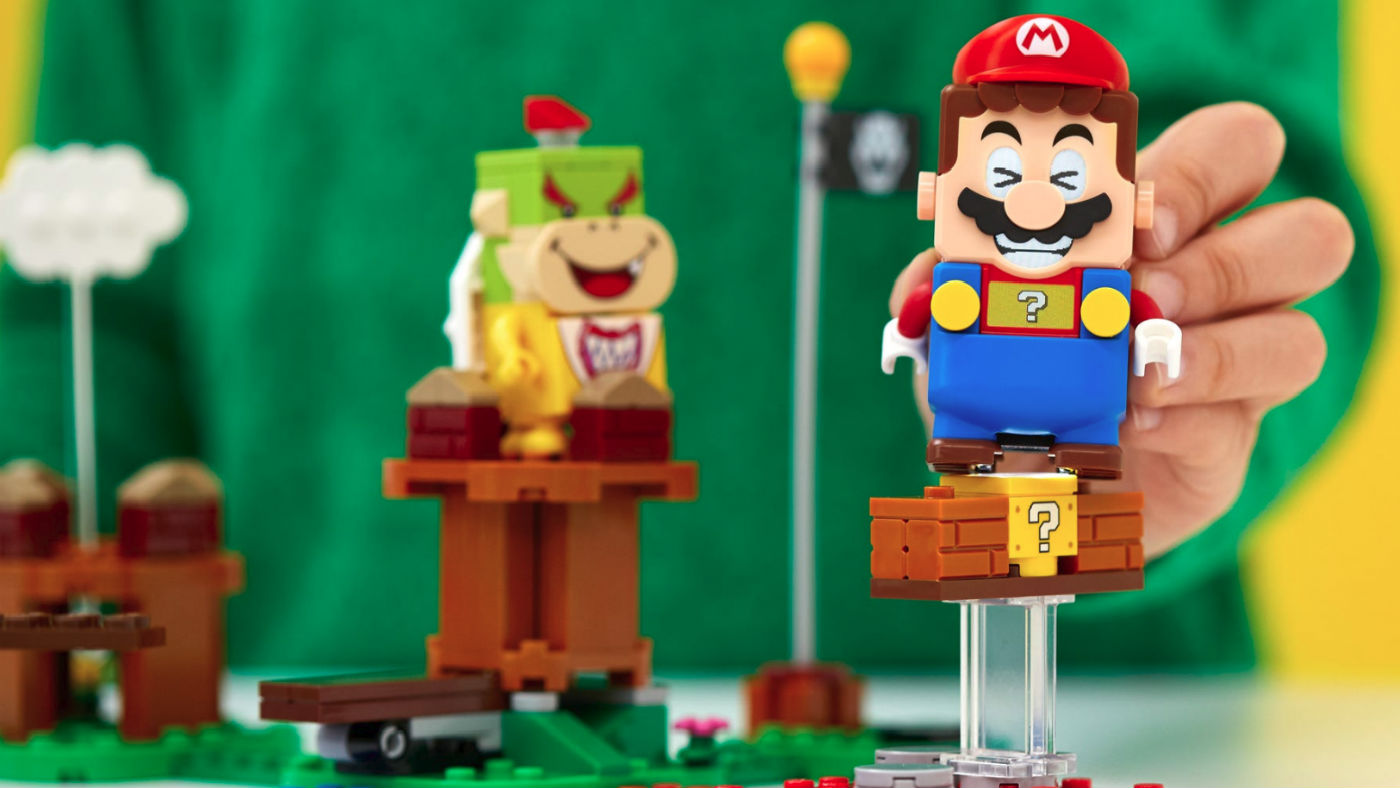 Lego teams up with Nintendo for Super Mario brick-based game