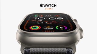 En Apple watch Ultra 2 visas upp under Apples september-lansering.