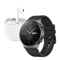 Huawei Watch GT2 Pro Smartwatch with FREE Freebuds 3 | Black | just £249 at AO