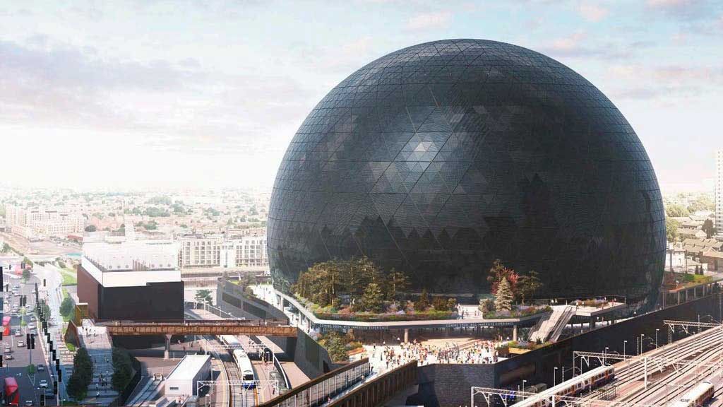 A mock-up of the London Sphere