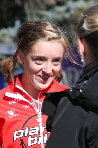 Post race interview with Junior winner Kaitlin Antonneau (Planet Bike)
