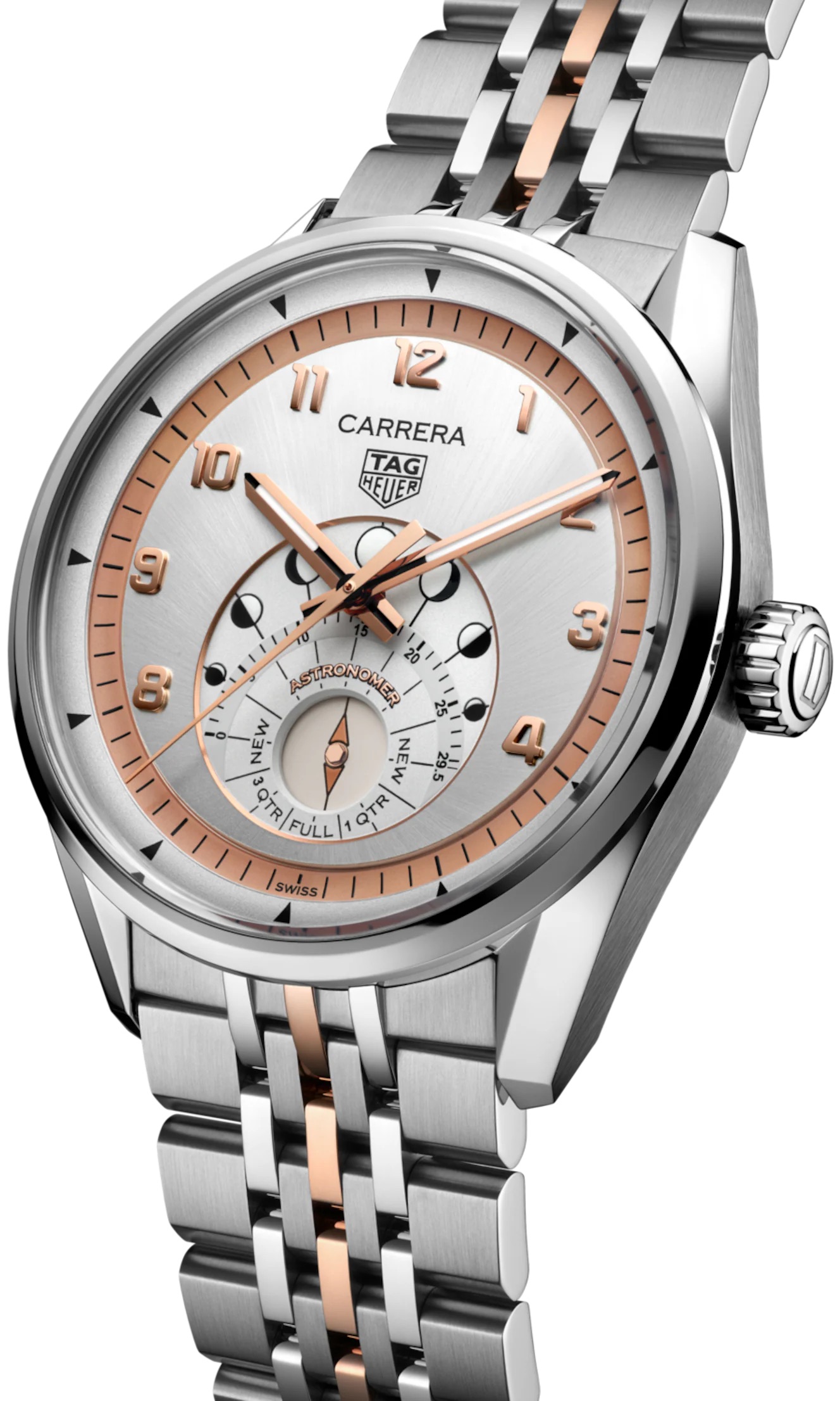 TAG Heuer Carrera Astronomer from different angles 