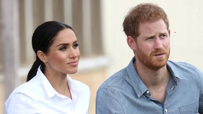 Prince Harry feminist - Prince Harry, Duke of Sussex and Meghan, Duchess of Sussex visit a local farming family, the Woodleys, on October 17, 2018 in Dubbo, Australia.