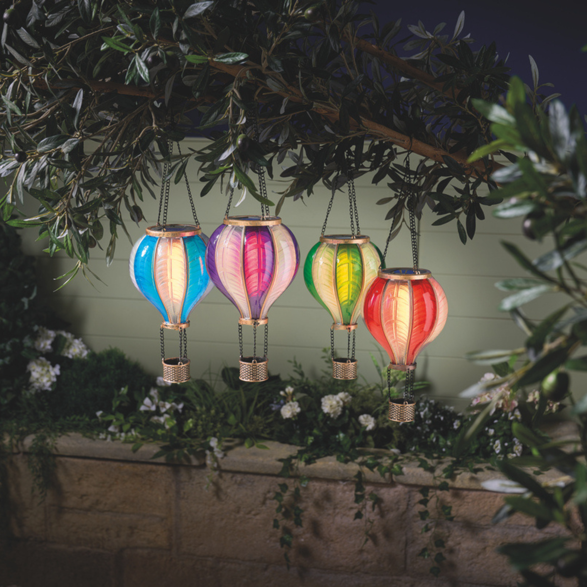 Aldi hot air balloon solar lights