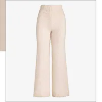 Skims boucle trousers in beige are some of the best comfy loungewear