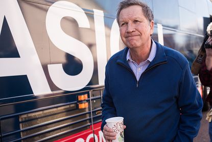 John Kasich does not think he will win the next primary. 