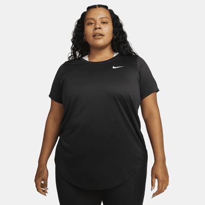 Nike Dri-Fit Women's T-Shirt (plus Size) - Black/white - Size 0x
