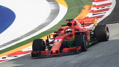 Sebastian Vettel Ferrari F1 Singapore GP