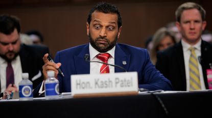 WASHINGTON, DC - SEPTEMBER 16: Federal Bureau of Investigation Director Kash Patel prepares to testify before the Senate Judiciary Committee in the Hart Senate Office Building on Capitol Hill on September 16, 2025 in Washington, DC. Patel was questioned about last week&rsquo;s assassination of Turning Point USA founder Charlie Kirk and his social media posts related to the FBI&rsquo;s investigation of the shooting, as well as a lawsuit filed by former senior FBI officials who were terminated by Patel for what they claim are political reasons. (Photo by Chip Somodevilla/Getty Images)