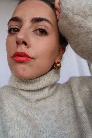 Senior beauty editor Shannon Lawlor wearing YSL All Hours Foundation