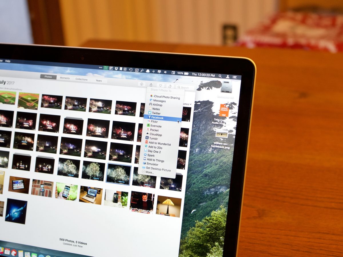 comment regarder photos sur mac