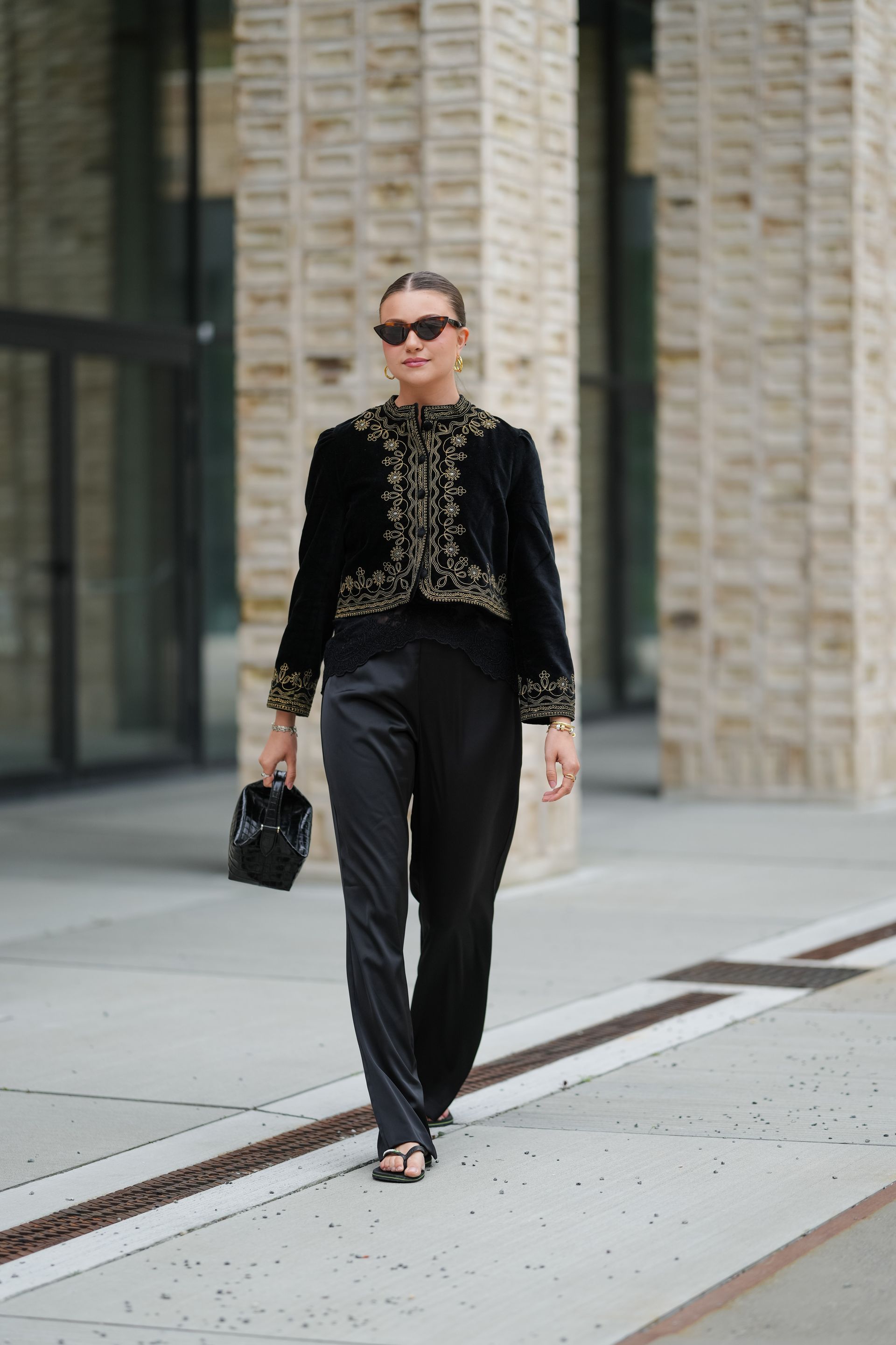 Embroidered jackets