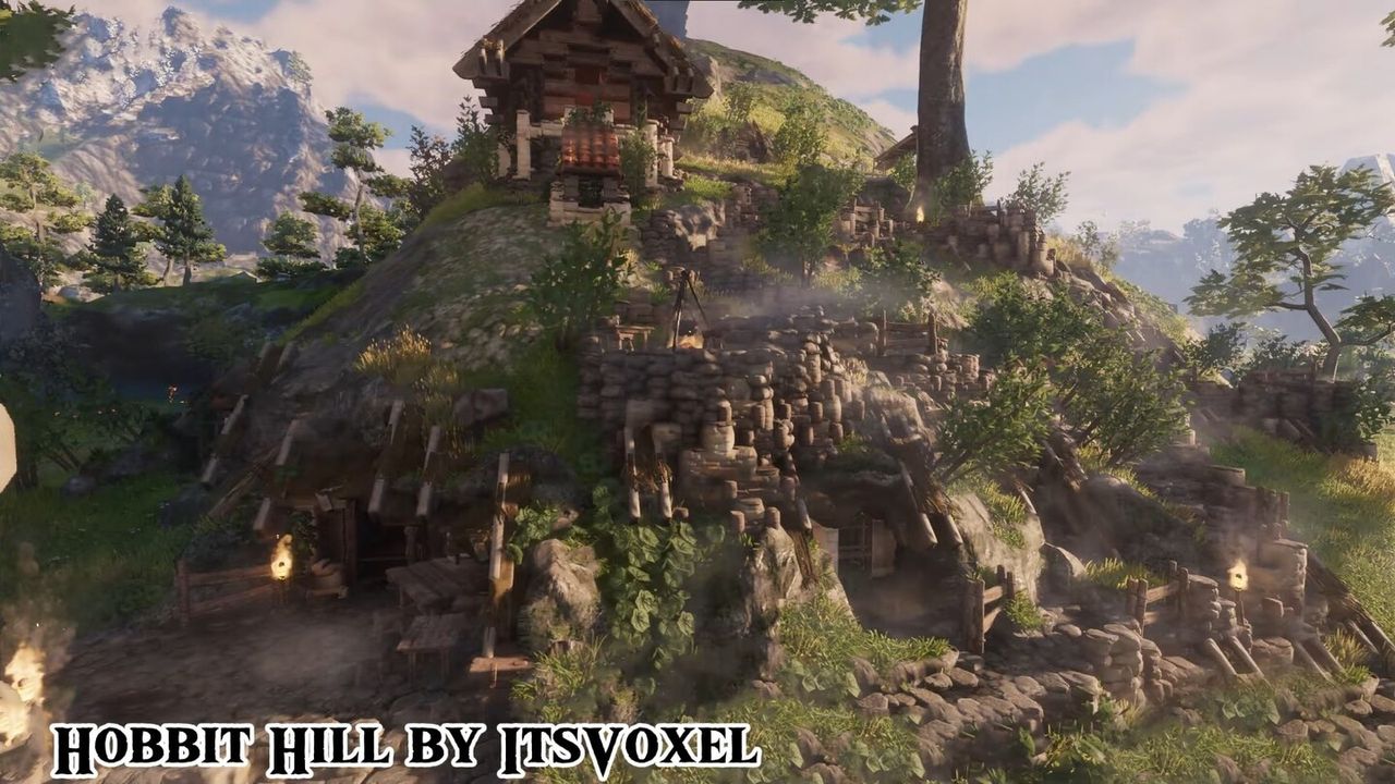 Enshrouded screenshots of unique building