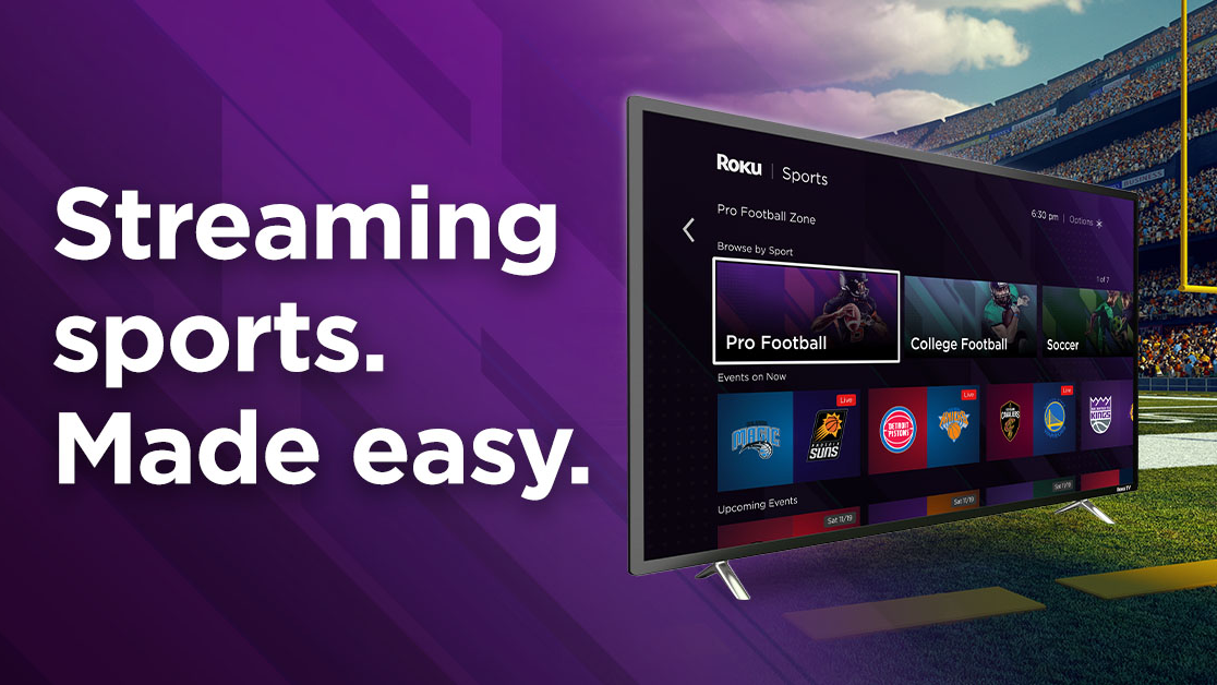 Roku adds a 'Sports' tab as Apple continues its push into live game ...