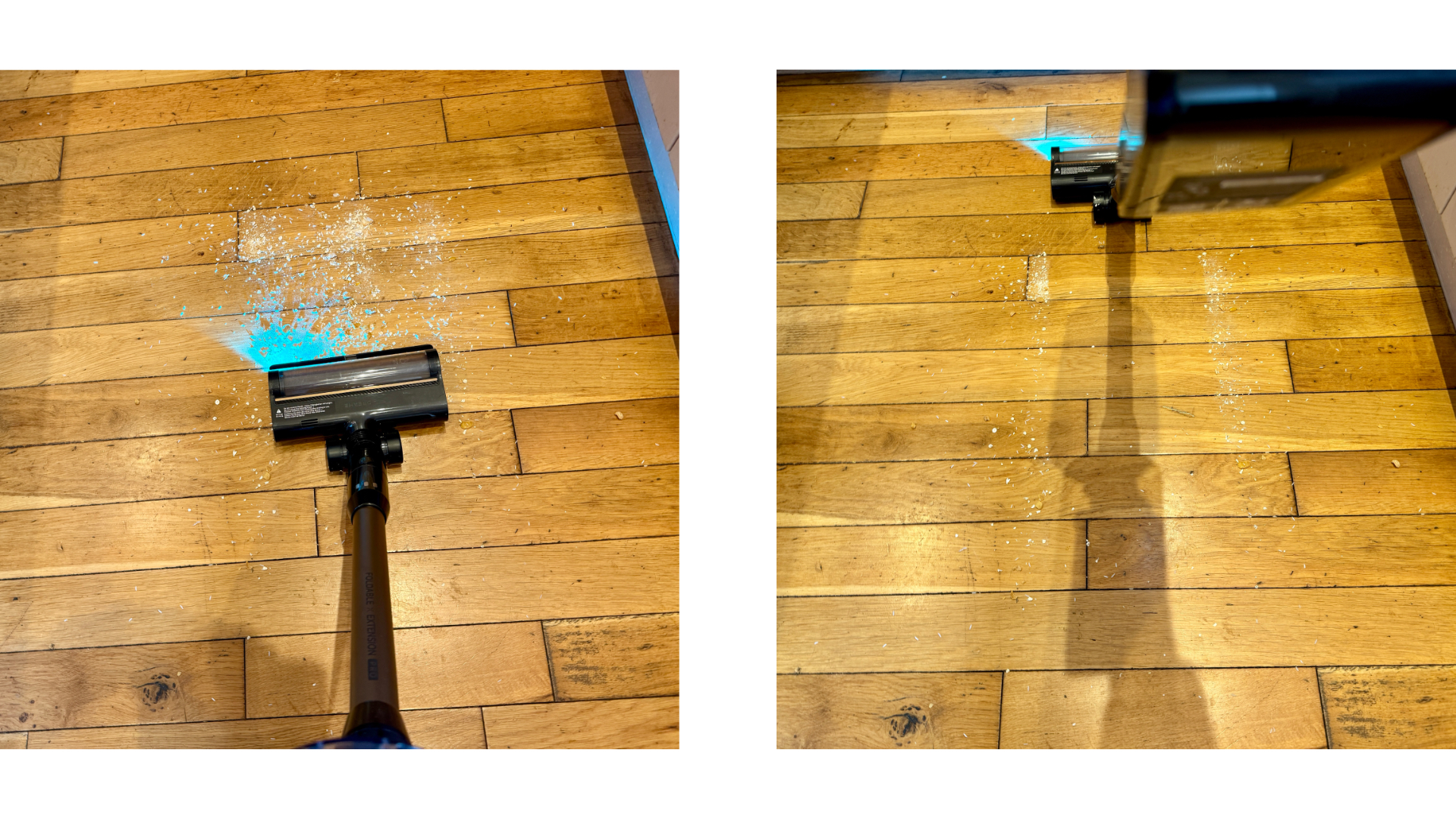 Dreame Z30 Pro Aqua floor test