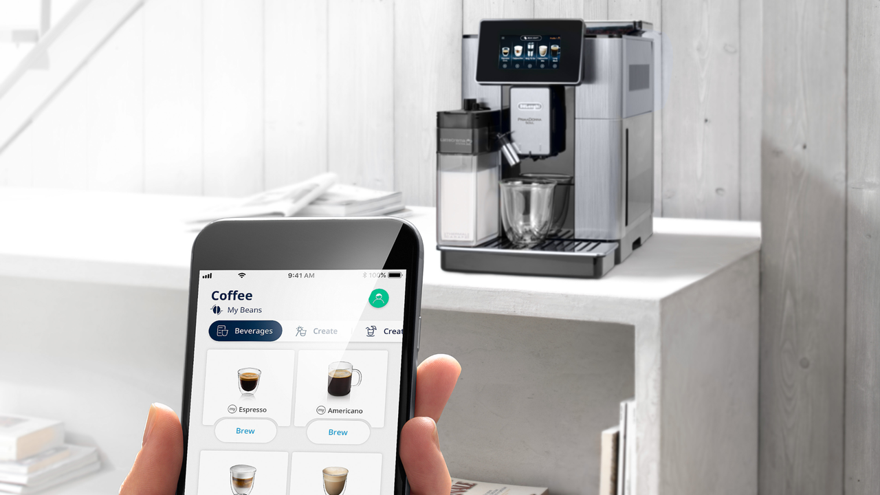 DeLonghi coffee machine