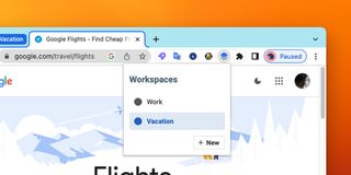 how to create web browser workspaces