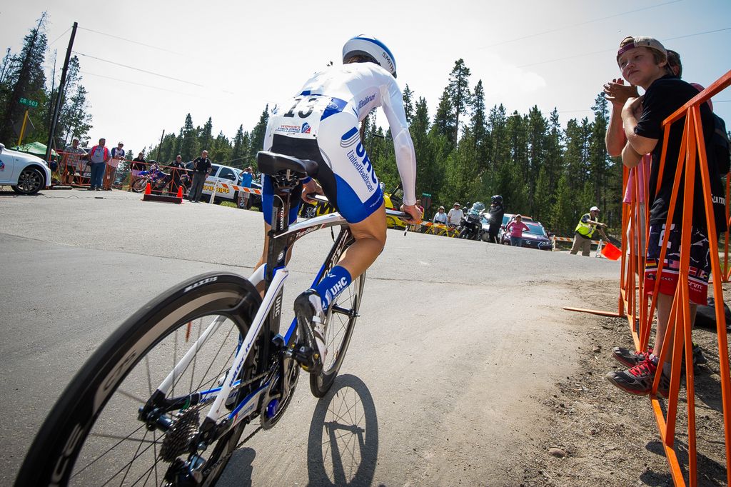 Katharine Hall (Unitedhealthcare) on the final corner