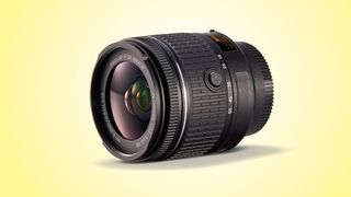 A 18-55mm lens used on a camera with an APS-C sensor has an effective focal range of 27-82mm, although the exact length depends on the camera used. Image Credit: Nikon/TechRadar.