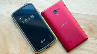 Nexus 4 and Xperia ZL