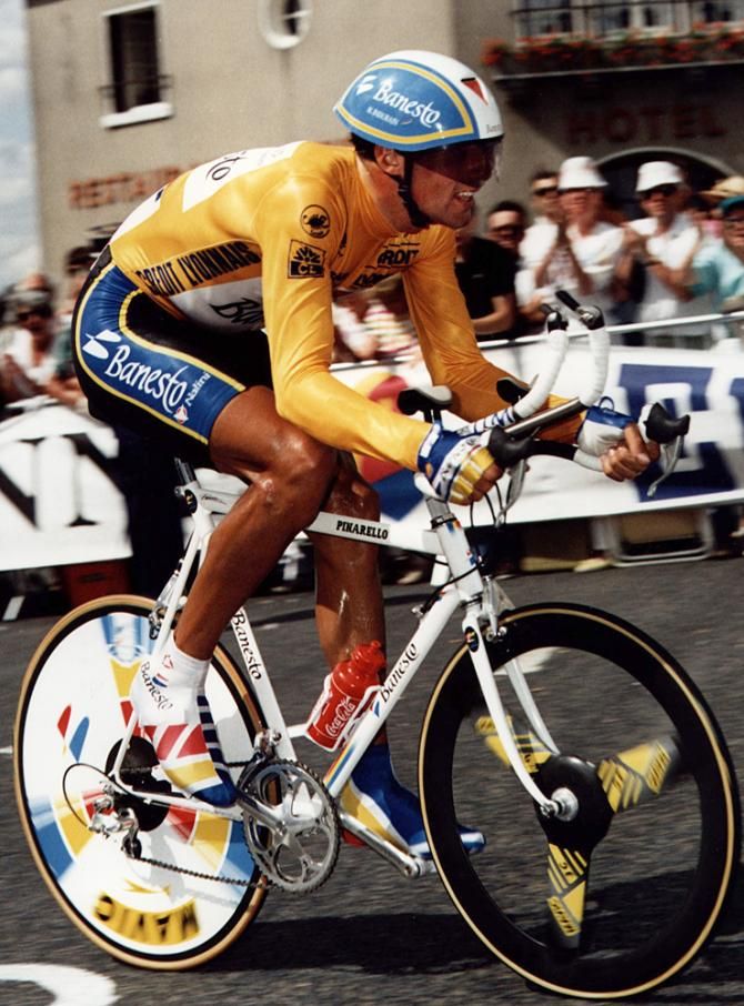 Miguel Indurain won his five Tours based largely on his ability to time trial efficiently.
