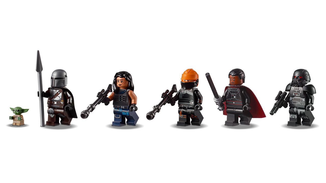 Lego's new Imperial Light Cruiser from "Star Wars: The Mandalorian" is a $159.99 hero set that comes with 1,336 pieces and six minifigures: The Mandalorian, Cara Dune, Fennec Shand, Moff Gideon, Baby Yoda and a new Dark Trooper.