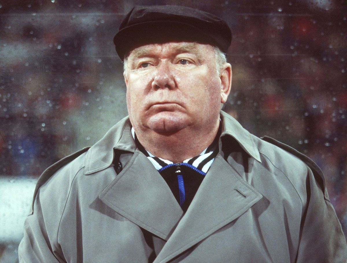 Dynamo Kyiv manager Valeriy Lobanovskyi, 1999