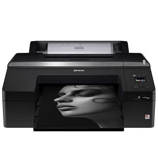 A press photo of the Epson SureColor SC-P5000 printer. 