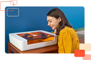 New Glowforge Spark machine