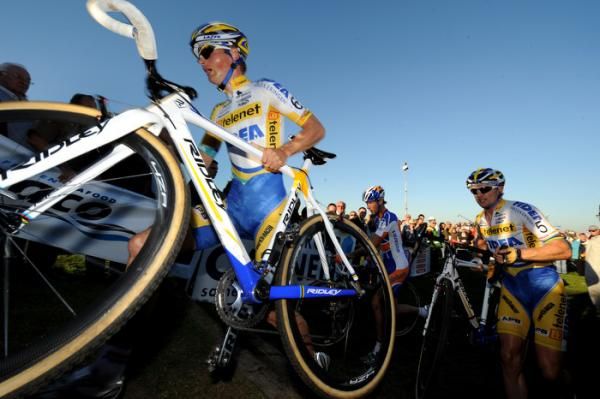 The weather was a bit too nice for cyclo-cross