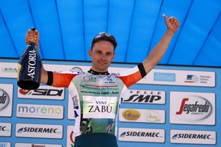 Jakub Mareczko is the first leader of the 2021 Settimana Internazionale Coppi e Bartali