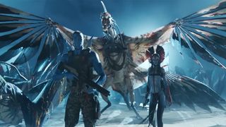 The Na'vi preparing for battle in Avatar: Fire and Ash
