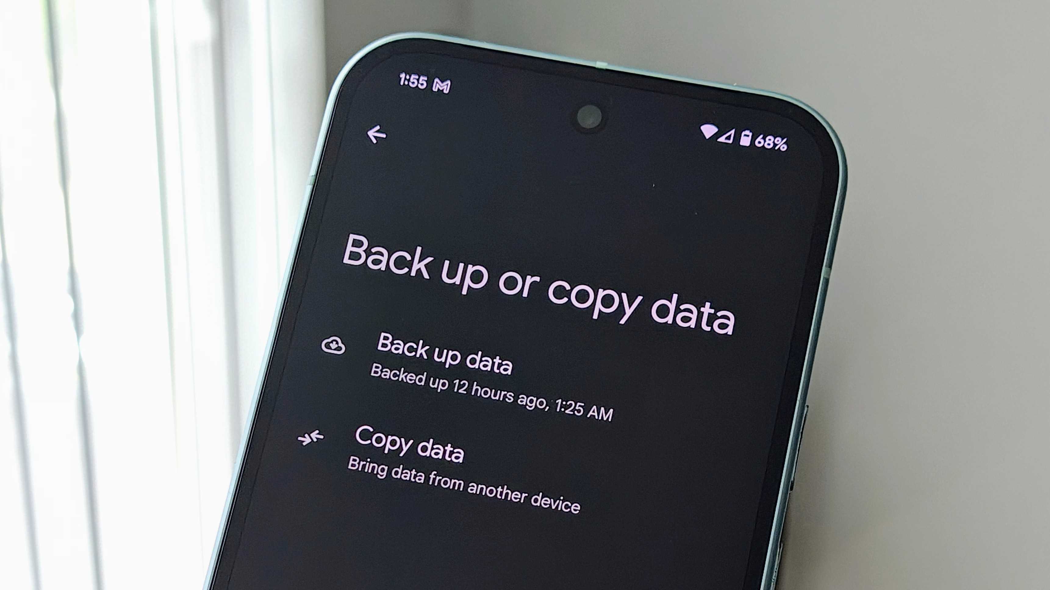 Back up or copy data on the Pixel 9