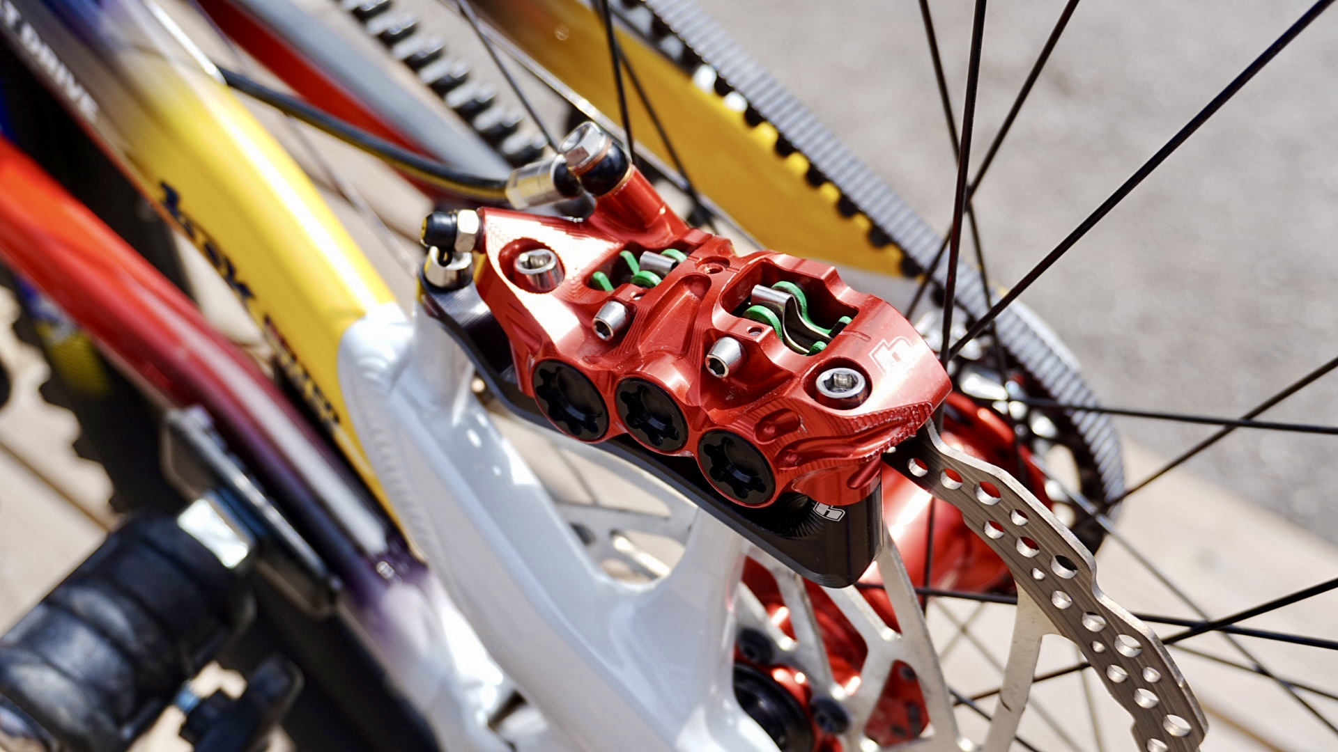 Downhill tech found at the UCI Mountain Bike World Championships in Val di Sole