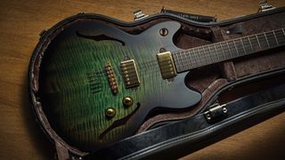 The Lowden GL-J is loosely inspired by the ES-335 but is a very different guitar.