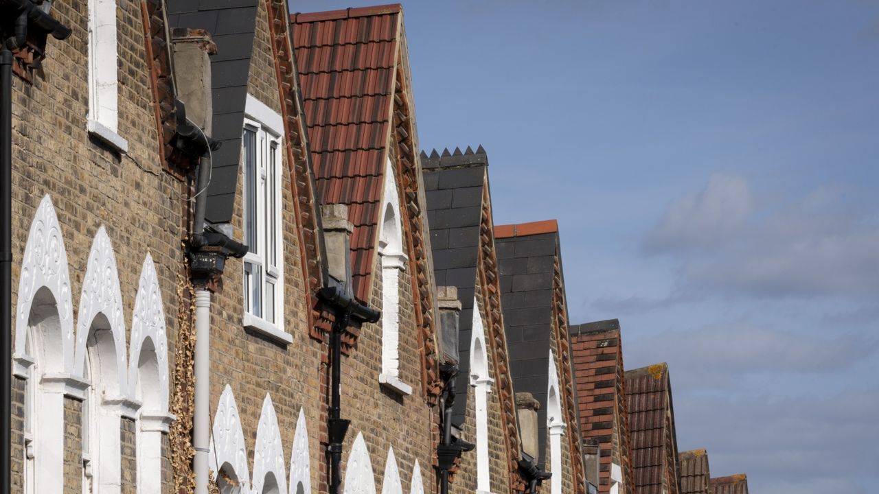 A row of houses