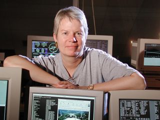 Astronomer Dr. Jill Tarter, longtime director of the Center for SETI Research at the SETI Institute, and also holder of the Bernard M. Oliver Chair for SETI.