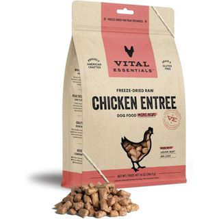 Vital Essentials Freeze-Dried Raw Chicken Entree Mini Nibs Dog Food