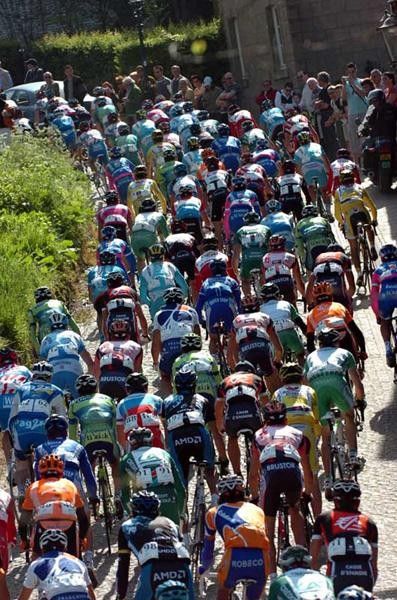 A hot day in the Amstel Gold.