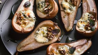 Baked pears