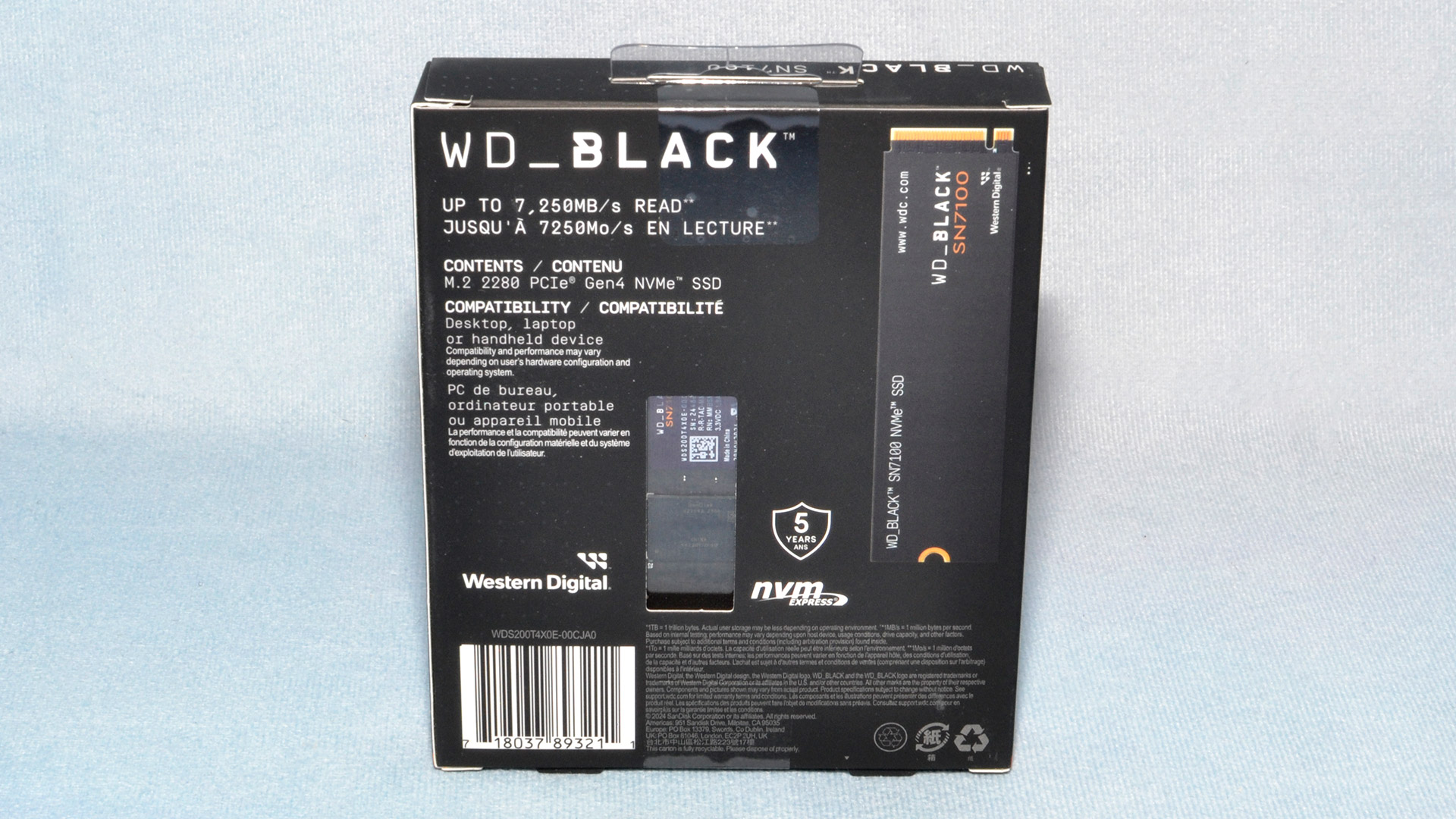 WD Black SN7100 2TB SSD