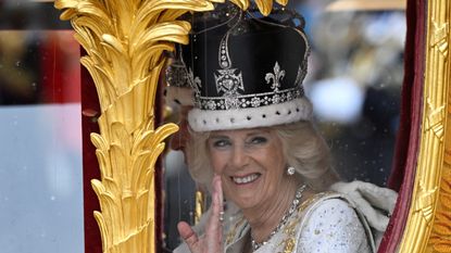 Queen Camilla's secret coronation dress detail you may have missed